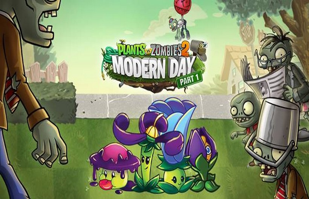 Soluzione versare Plants vs Zombies 2 Modern Day